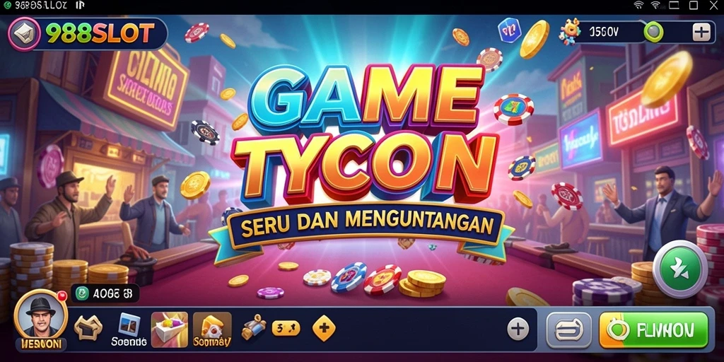 Screenshot 988SLOT menampilkan keseruan gameplay Tycoon yang mengasyikkan.