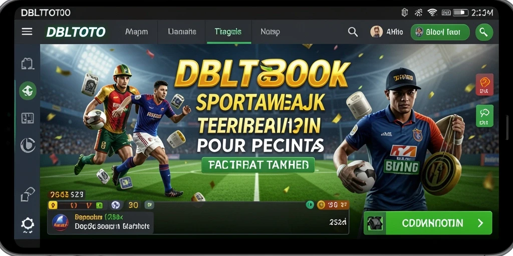 Tampilan gameplay DBLTOTO dengan fitur taruhan langsung.