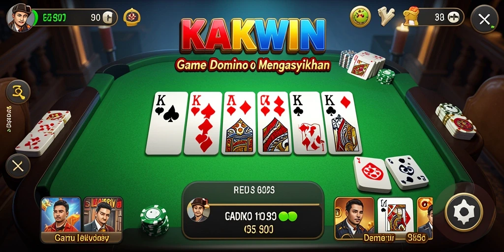 Tampilan gameplay seru dari KAKWIN yang penuh tantangan.