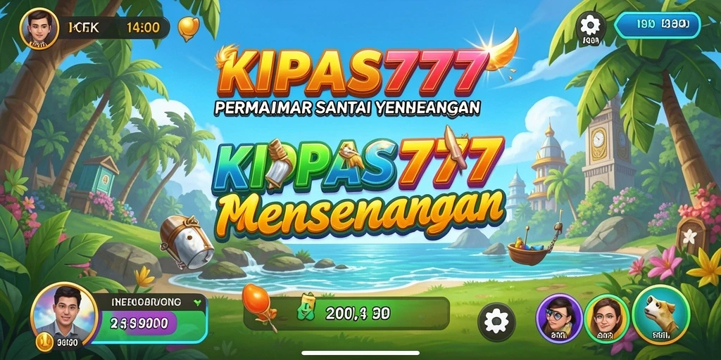 Gameplay santai KIPAS777 yang menyenangkan dan penuh warna.