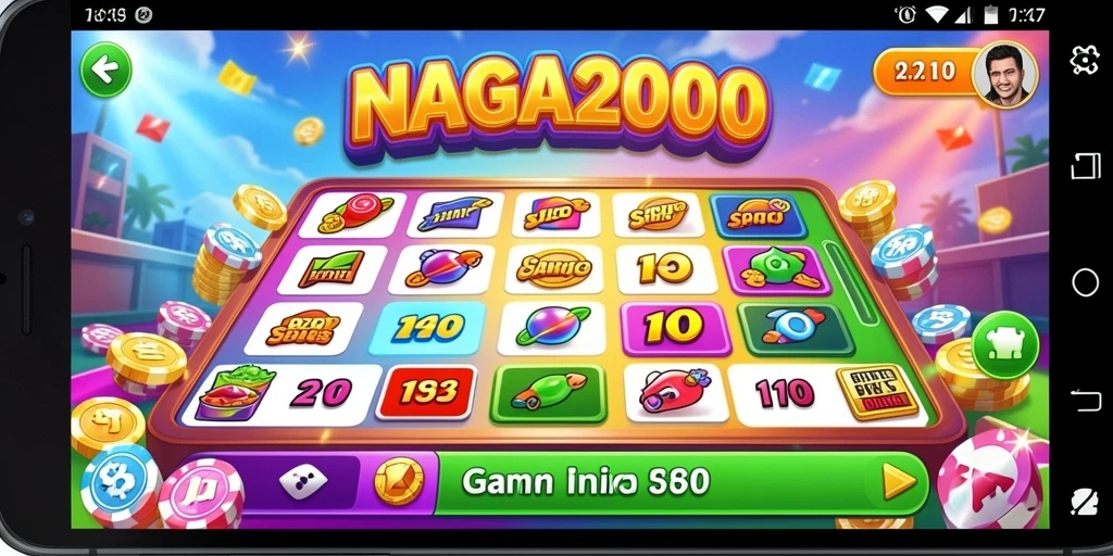 Tampilan gameplay seru dan interaktif di NAGA2000.