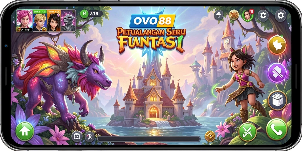Gameplay OVO88 yang penuh petualangan dan tantangan.