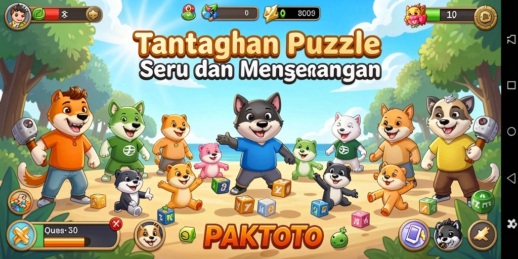 Tampilan gameplay PAKTOTO yang menarik dan penuh tantangan.
