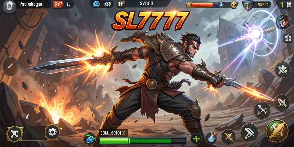 Gameplay SL777 yang penuh aksi dan seru.