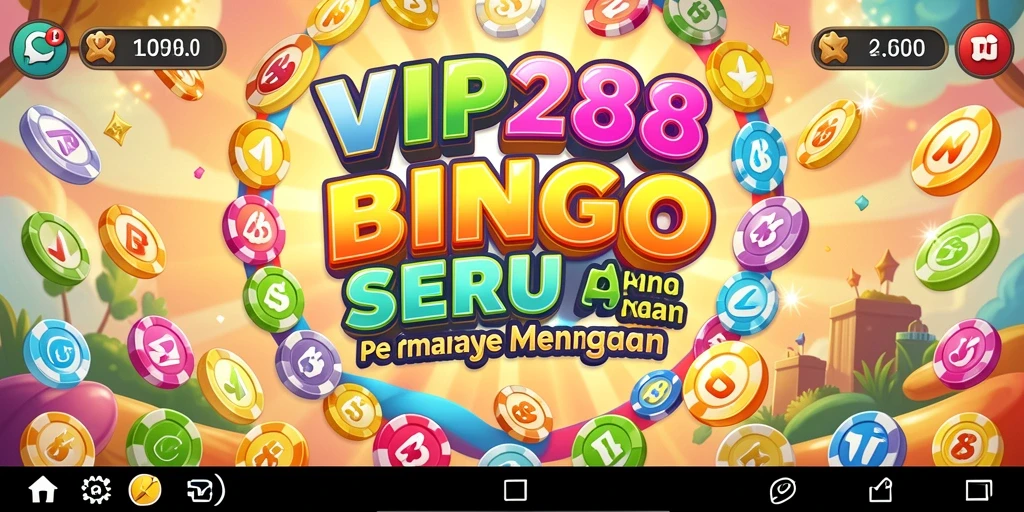 Tangkapan layar utama gameplay Bingo yang seru di VIP288.