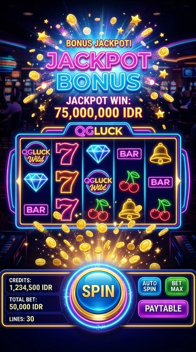 Tampilan antarmuka qgluck yang bersih dan terstruktur.